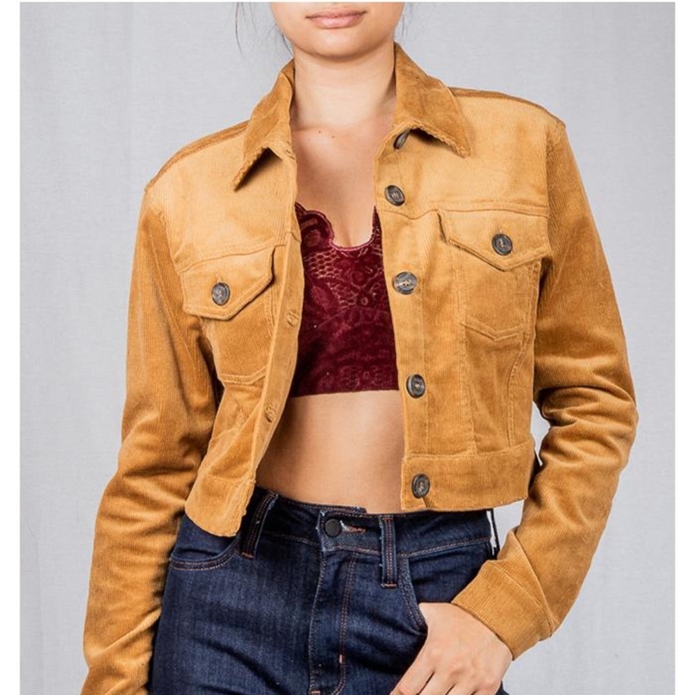 Corduroy Mini Jacket
